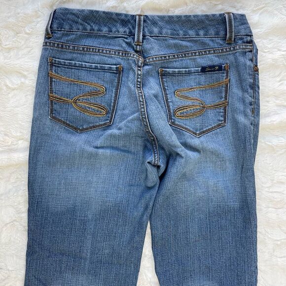 Seven7 Low Rise Bootcut Denim Jean - Women’s 8 - Picture 2 of 9